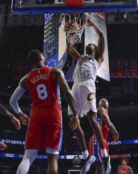 ayx sports-泰森新高39分莫布利扣篮准绝杀 骑士客场险胜76人